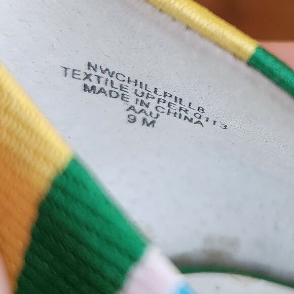 Nine West Wedge Peep Toe Sandals Size 9 - Picture 4 of 8